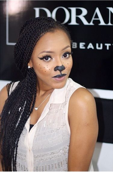 Doranne Beauty Cat Woman Makeup - Bellanaija - October 2014