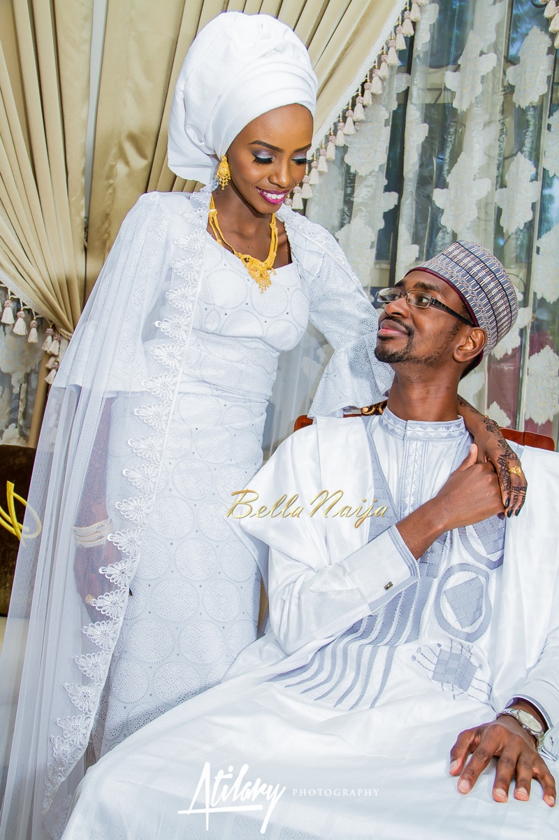 Farida Salisu Yusha’u & Abubakar Sani Aminu | Fatiha - Hausa Muslim Nigerian Wedding | Atilary Photography | BellaNaija - October 2014 012._MG_9071
