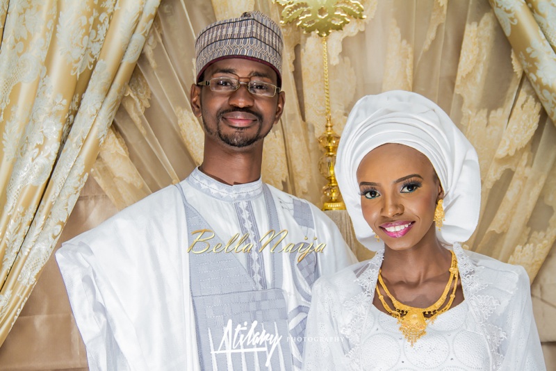 Farida Salisu Yusha’u & Abubakar Sani Aminu | Fatiha - Hausa Muslim Nigerian Wedding | Atilary Photography | BellaNaija - October 2014 027._MG_9038