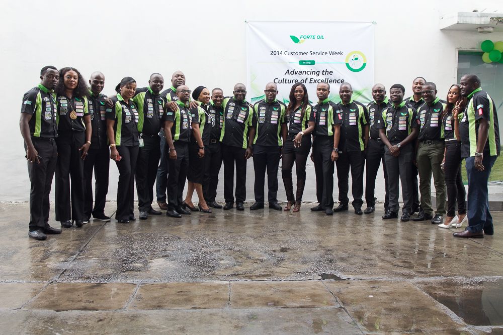 Forte Oil & Tiwa Savage at Forte Oil Customer Service Week - Bellanaija - Octoberr2014008