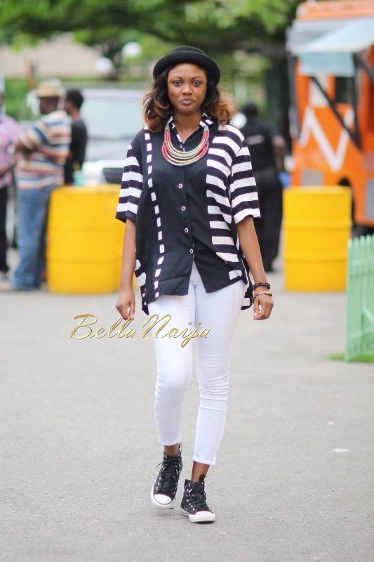 GTBank Lagos Fashion & Design Week 2014 Day 2 Street Style - Bellanaija - October2014011