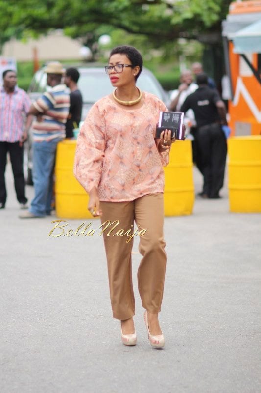 GTBank Lagos Fashion & Design Week 2014 Day 2 Street Style - Bellanaija - October2014012