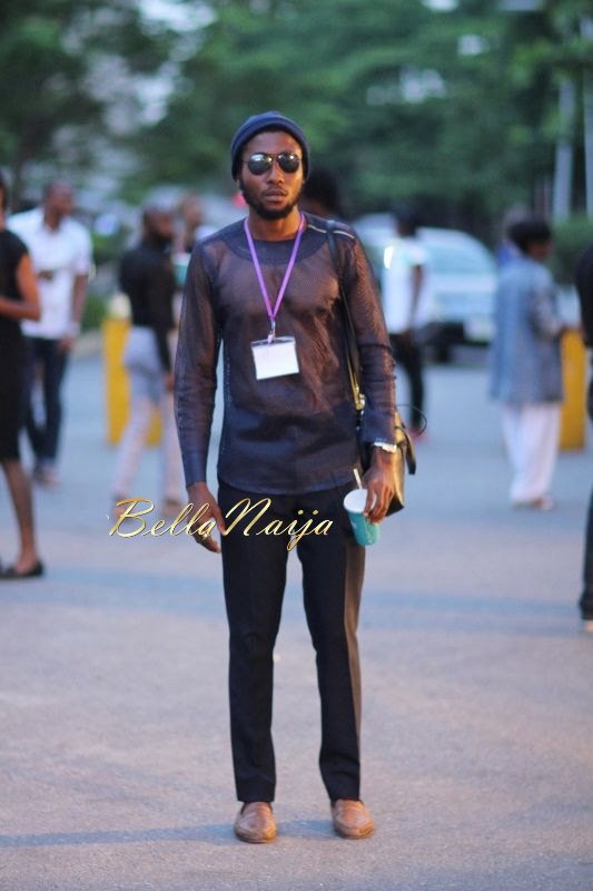 GTBank Lagos Fashion & Design Week 2014 Day 2 Street Style - Bellanaija - October2014023