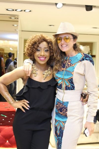 Caterina Bortolussi & Dakore Egbuson Akande