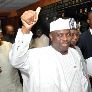 PIC.5. SPEAKER TAMBUWAL  DEFECTS TO APC IN ABUJA