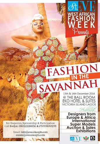 St Eve West Africa Fashion Week Fashion in the Savannah - Bellanaija - October 2014001