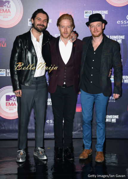 Simon Neil, Ben Johnston and James Johnston