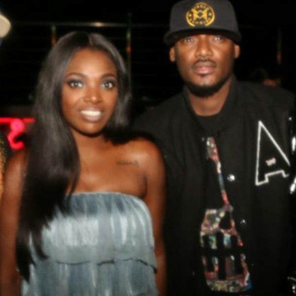 Annie & 2Face at her Birthday Party in November 2014