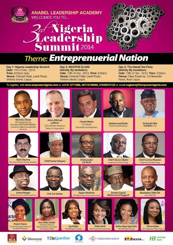 3rd Nigeria Leadership Summit - Bellanaija - November 2014