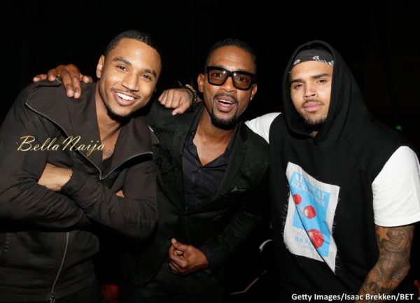 Trey Songz, Bill Bellamy & Chris Brown