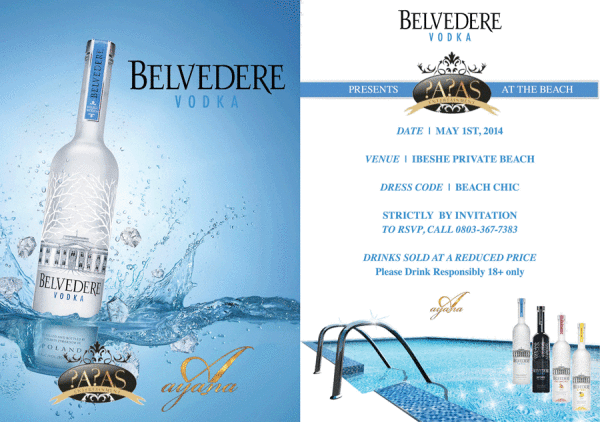 Belvedere Vodka Hosts Party at Ibeshe Private Beach | Thursday 1st May