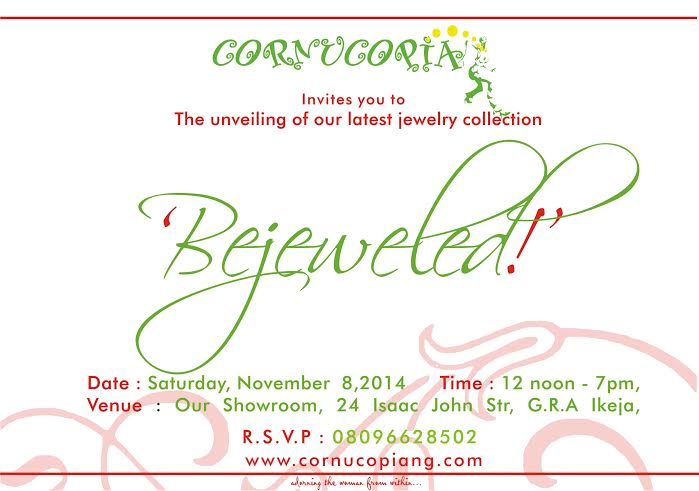 Cornucopia Bejeweld Collection Unveiling - Bellanaija - November 2014