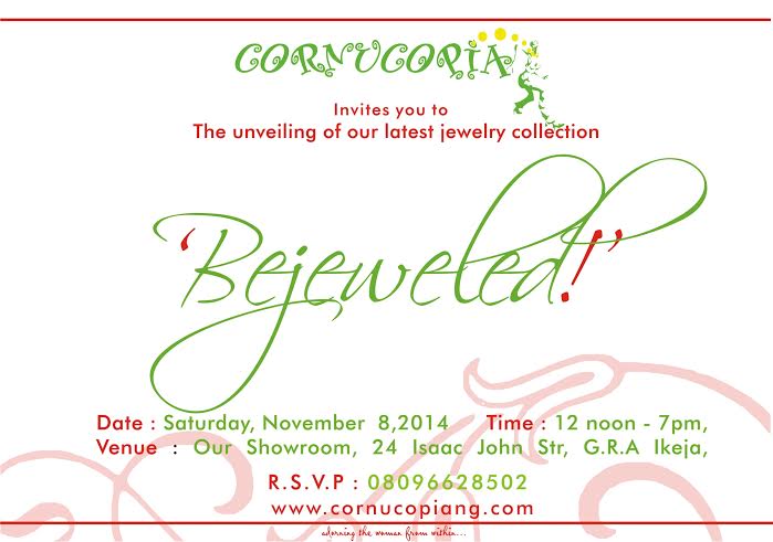 Cornucopia Bejeweld Collection Unveiling - Bellanaija - November 2014