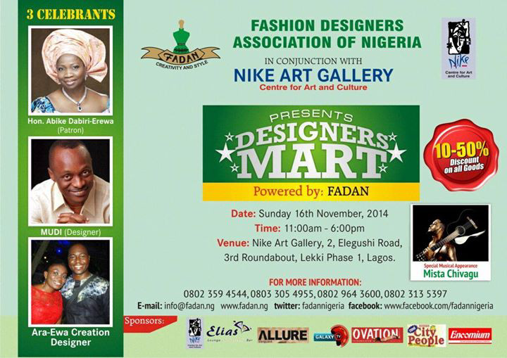 Fashion Designer Association of Nigeria - Bellanaija - November 2014