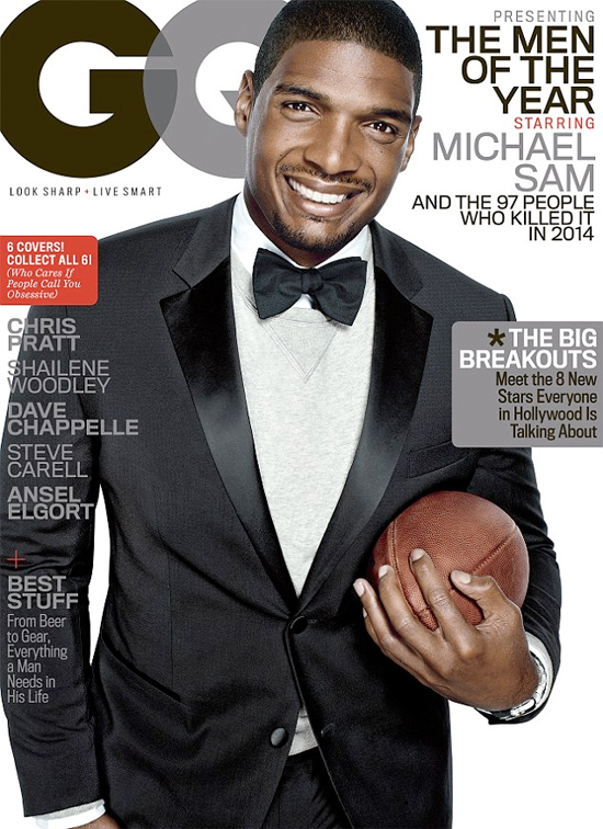 GQ Man of the Year 2014: Michael Sam, Dave Chappelle, Steve Carell & a ...