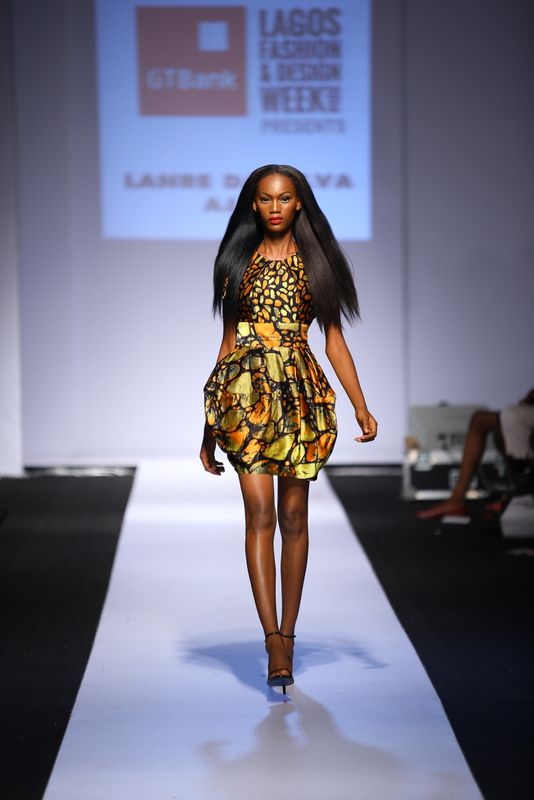 GTBank Lagos Fashion & Design Week 2014 Lanre Da Silva Ajayi - Bellanaija - November2014019