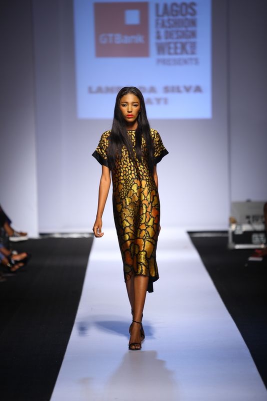 GTBank Lagos Fashion & Design Week 2014 Lanre Da Silva Ajayi - Bellanaija - November2014025