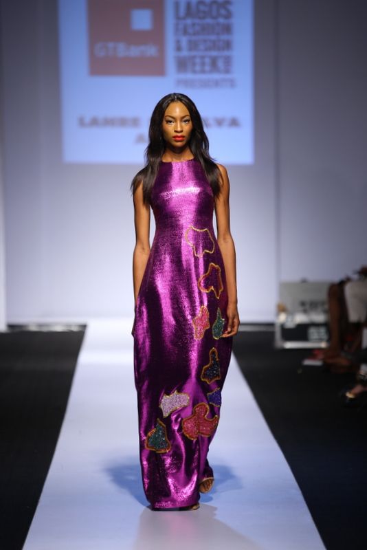 GTBank Lagos Fashion & Design Week 2014 Lanre Da Silva Ajayi - Bellanaija - November2014029