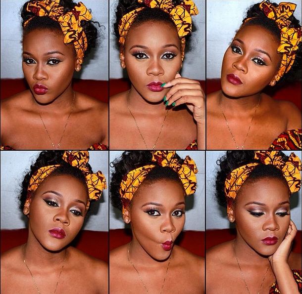 Makeup by VeryGoodBadGurl - Bellanaija - November 2014