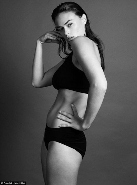 US Size 10 Woman Makes History as Calvin Klein's First Plus-Size Model, Sparks Controversy