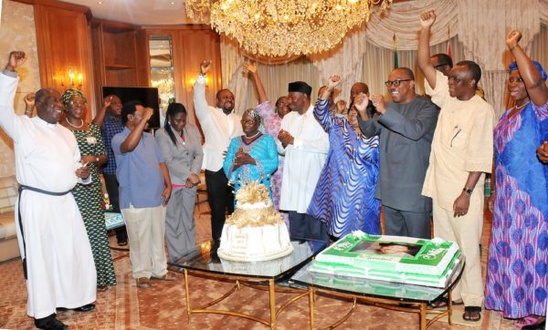 PIC. 1. 57TH BIRTHDAY OF PRESIDENT JONATHAN IN ABUJA