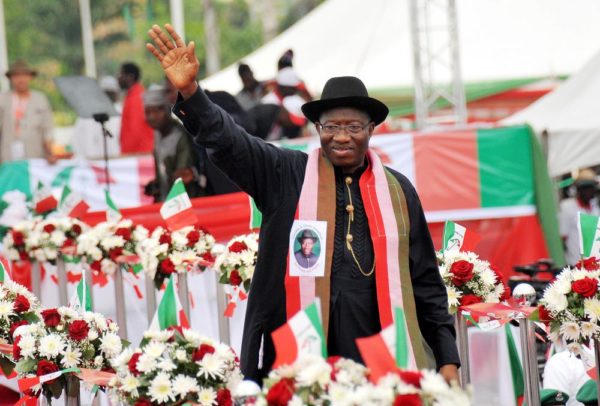 PIC. 10.  PRESIDENT JONATHAN DECLARES HIS INTEREST IN 2015 PRESIDENTIAL RACE IN  ABUJA