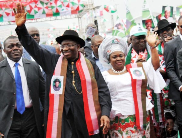 PIC. 11. PRESIDENT JONATHAN DECLARES HIS INTEREST IN 2015 PRESIDENTIAL RACE IN  ABUJA