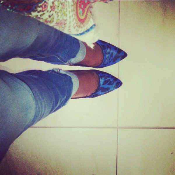 Shoefie at Murtala Muhammed International Airport