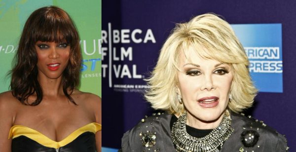 Tyra Banks Joan Rivers