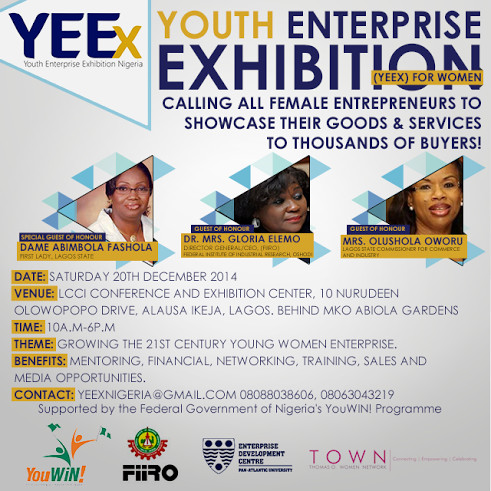 Youth Enterprise Exhibition YEEX - BellaNaija - November 2014