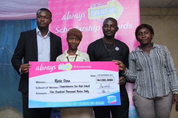 Always Scholarship Awards for Always Forward Ever Campaign - Bellanaija - November2014007