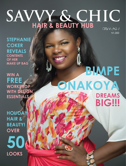 Bimpe Onakoya for Savvy & Chic Magazine - BellaNaija - December 2014