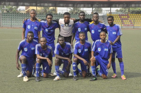 Pepsi Football Academy U-16 West I pose before their match