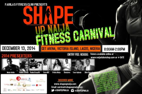 Fabila's Fitness Club presents Shape Up Naija Fitness Carnival - BellaNaija - December 2014001