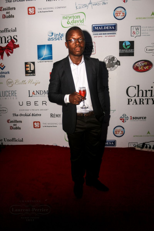 Laurent Perrier Sponsored-CEO Lounge at The Unofficial Christmas Party - Bellanaija - December2014005