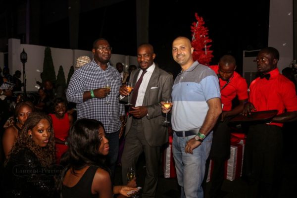 Laurent Perrier Sponsored-CEO Lounge at The Unofficial Christmas Party - Bellanaija - December2014034