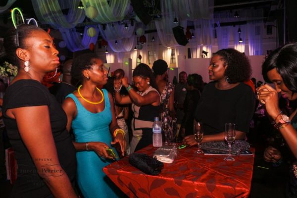 Laurent Perrier Sponsored-CEO Lounge at The Unofficial Christmas Party - Bellanaija - December2014043