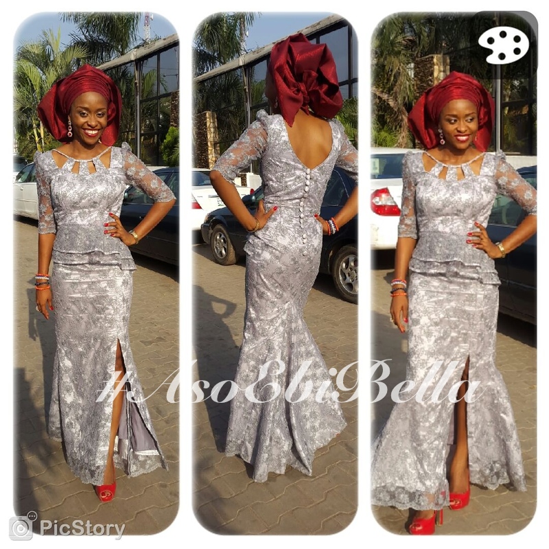 Makeup by self, gele by self @simplyugochic