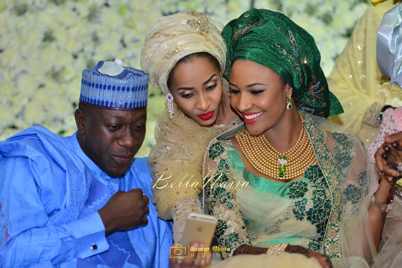Maryam Augie & Abdulmumin Jibrin's Outdoor Abuja Wedding | George Okoro Photography | Nigerian Muslim Hausa Wedding 2014 | BellaNaija 0George Okoro-3-89067