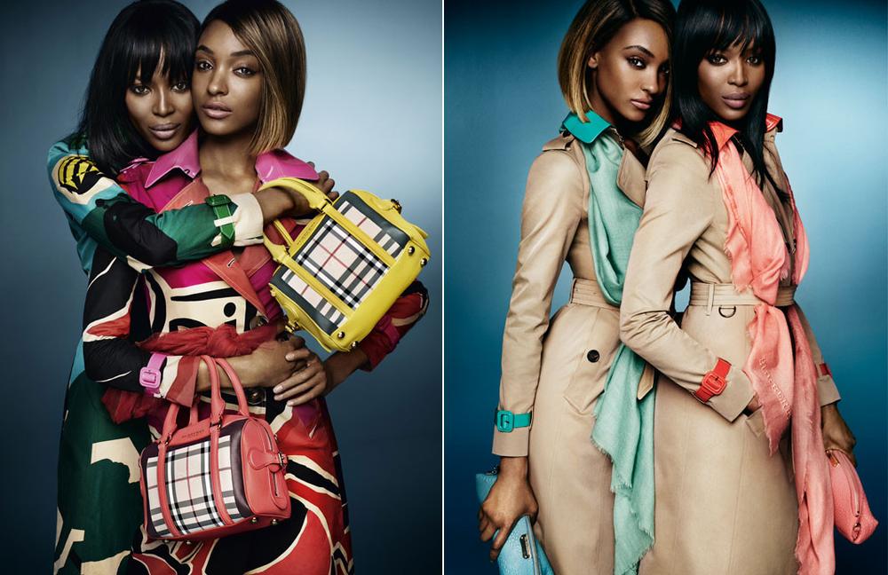 Naomi Campbell anf Jourdann Dunn for Burberry SS15 Campaign - BellaNaija - December 2014006