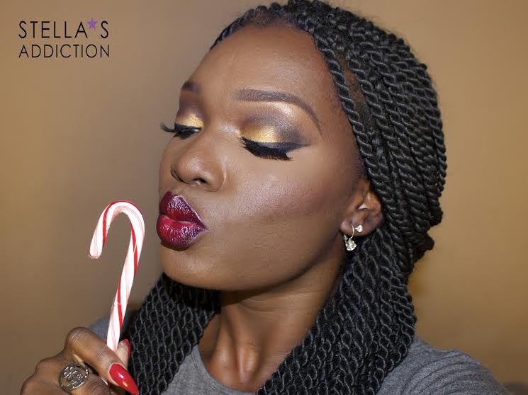 Stella's Addiction Warm Glam Makeup Tutorial - BellaNaija - December 2014001