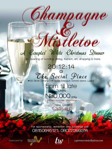 TW Champagne & Mistletoe Party - BellaNaija - December 2014