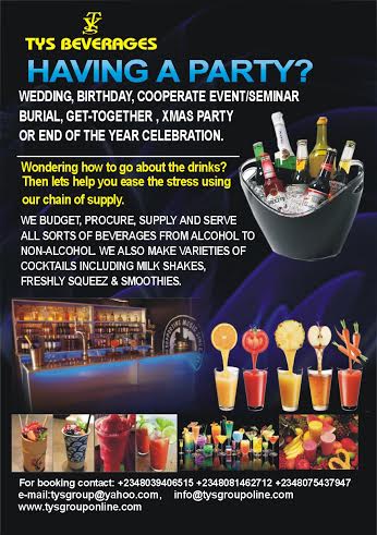 Tys Beverages - BellaNaija - December 2014