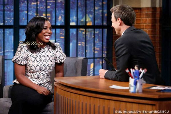 Uzo-Aduba-Seth-Meyers-December-2014-BellaNaija002