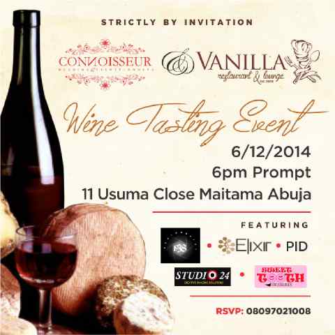 Vanilla Restaurant by Connoisseur Wedding Wine Tasting Event - BellaNaija - December 2014