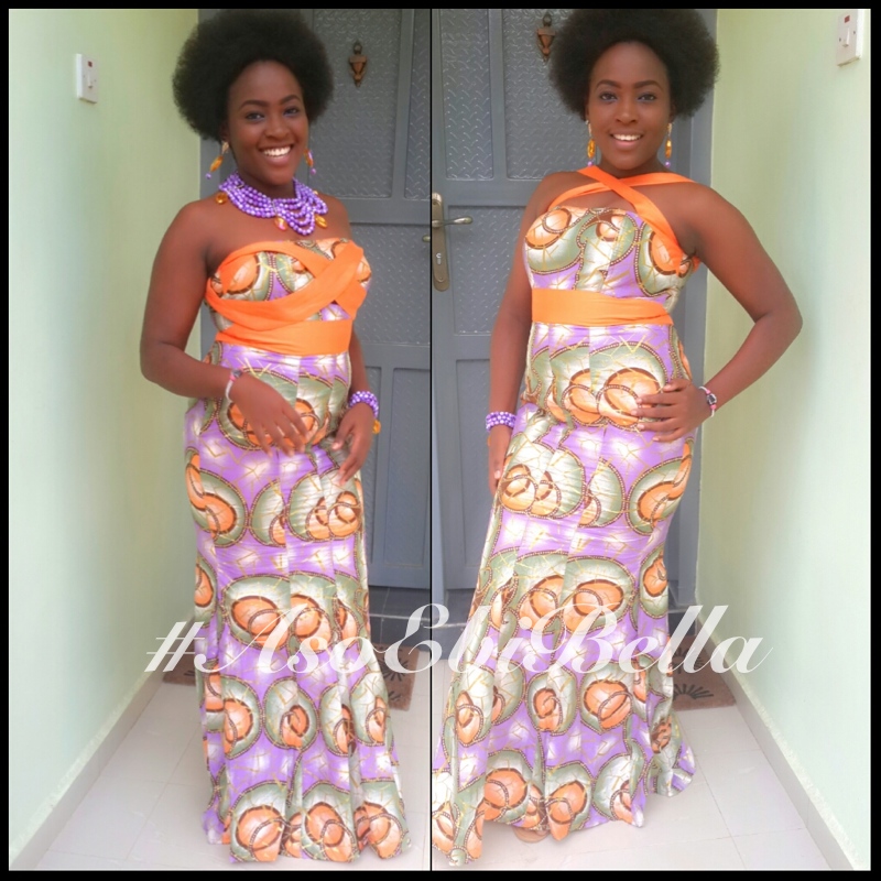 1 dress, 2 ways @i_Moeisha,beads by @stylemoefashion