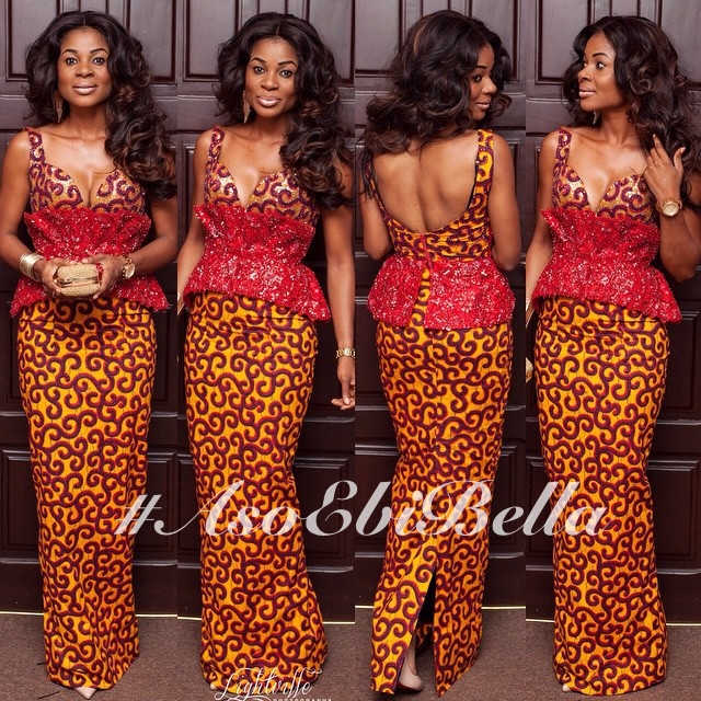 @empress_jamila in dress by @pistisgh