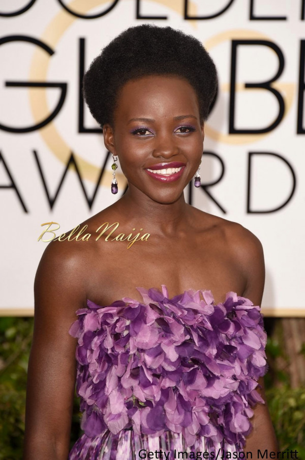 BN Beauty Profile Lupita Nyongo at 72nd Golden Globes - BellaNaija - January 2015_001