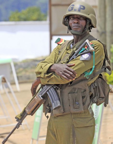 Cameroon Soldiers