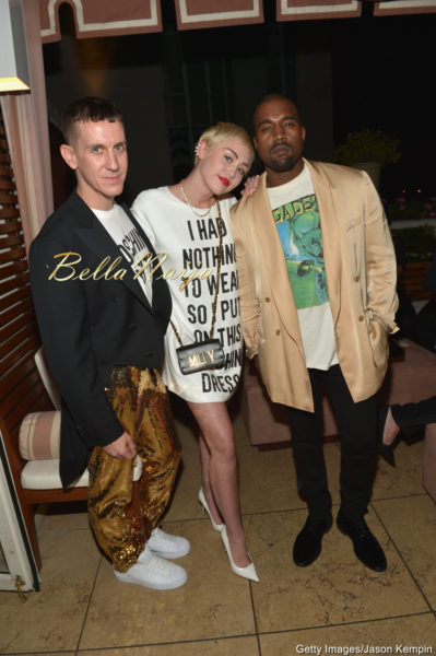 Jeremy Scott, Miley Cyrus & Kanye West